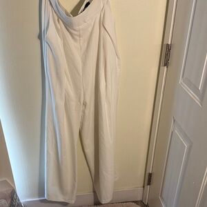 Elegant White Women's Pants